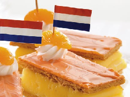 Oranje tompouce