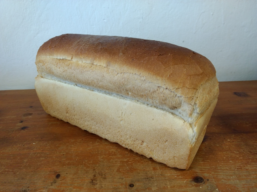 Wit brood half